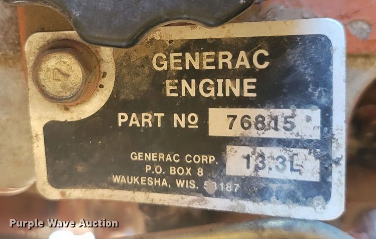 image for item MH9556 1997 Generac 95A06500S  generator