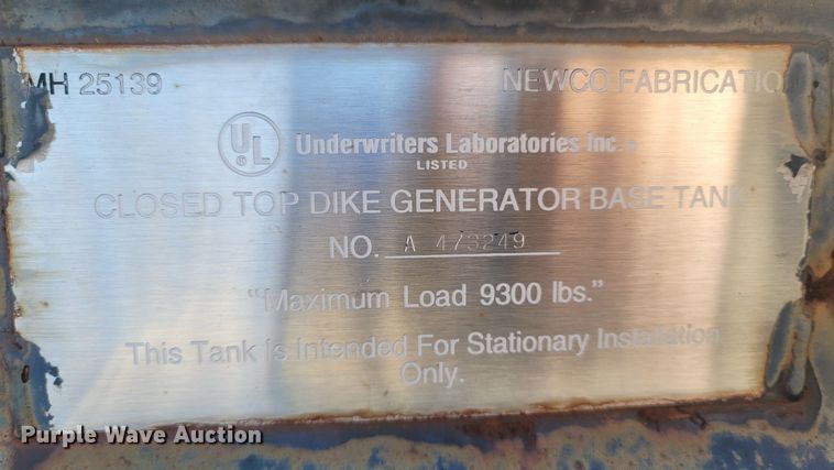 image for item MH9556 1997 Generac 95A06500S  generator