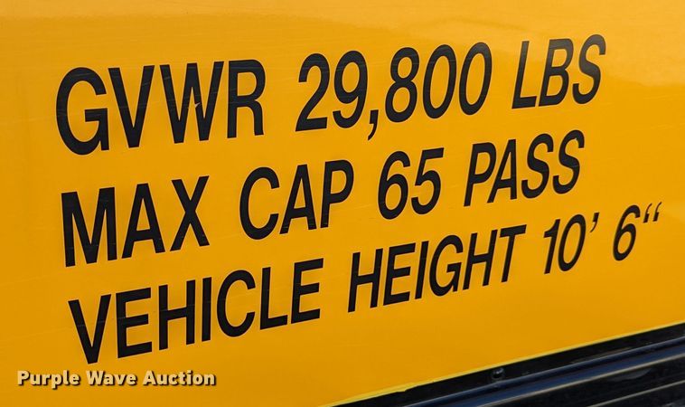 image for item MJ9224 2012 International 3000  school bus