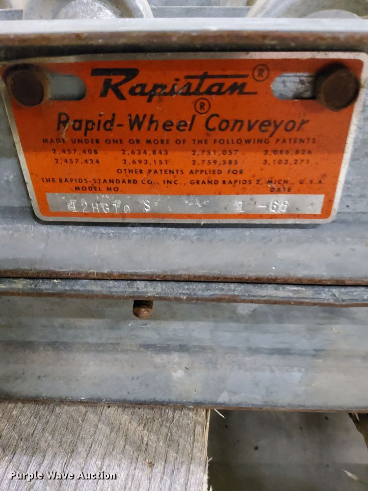 image for item MJ9901 (4) roller conveyors