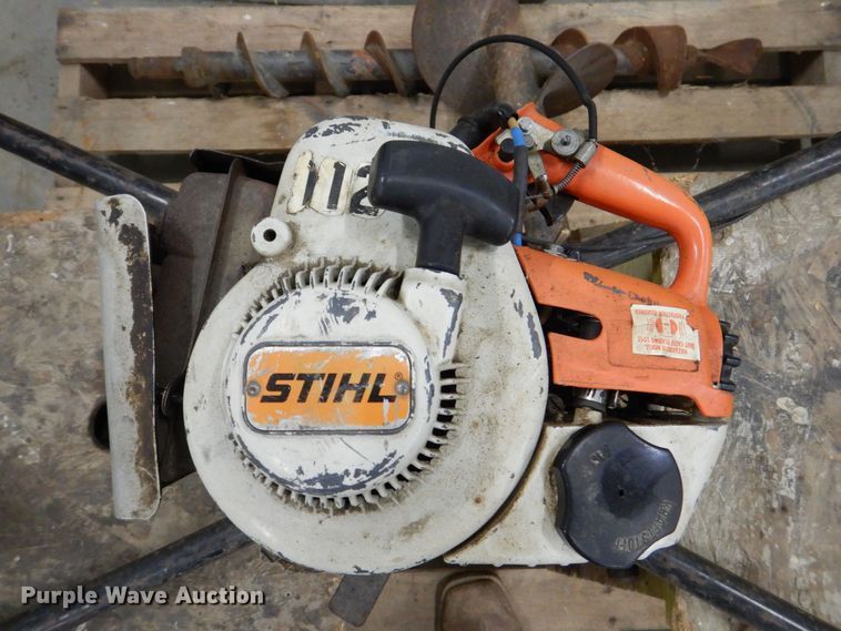 Stihl 4308 two man post hole auger in Long Grove, IA Item MJ9902 sold