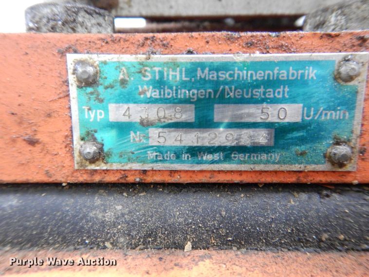 image for item MJ9902 Stihl 4308  two man post hole auger