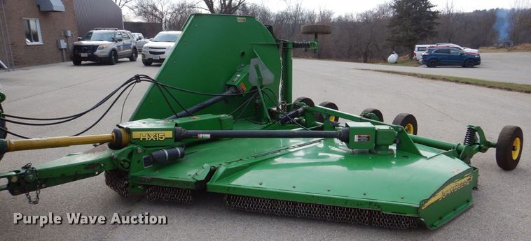image for item MJ9909 2004 John Deere HX15  batwing rotary mower