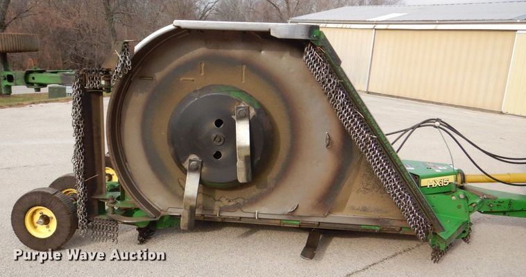 image for item MJ9909 2004 John Deere HX15  batwing rotary mower