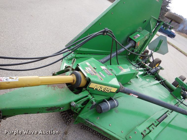 image for item MJ9909 2004 John Deere HX15  batwing rotary mower