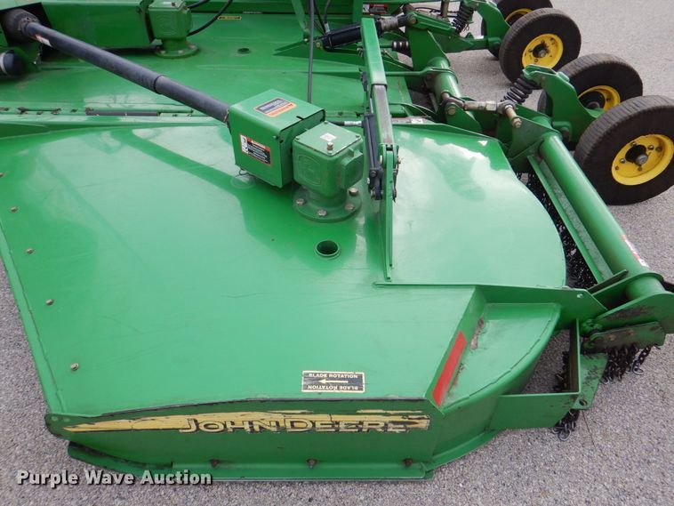 image for item MJ9909 2004 John Deere HX15  batwing rotary mower