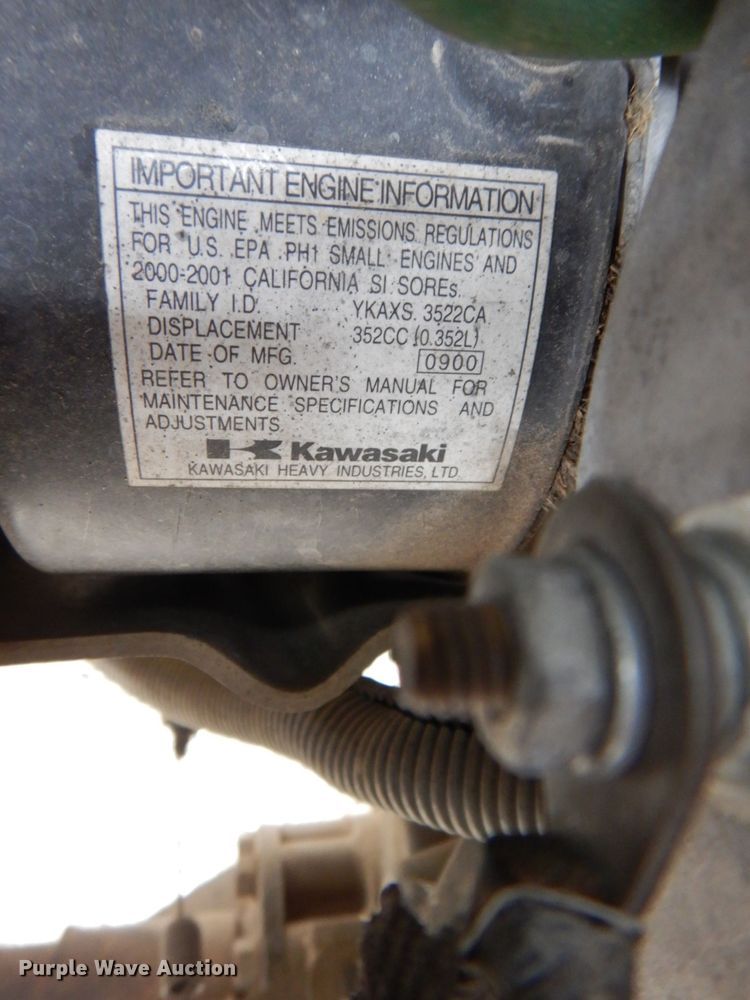 image for item MJ9910 2001 Club Car Carryall Turf 272  golf cart