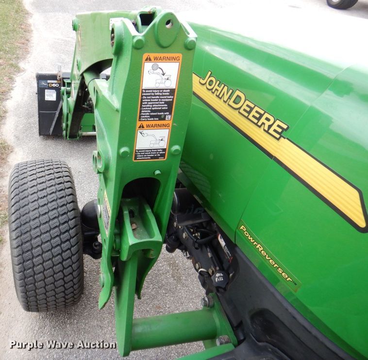 image for item MJ9912 2008 John Deere 4120  MFWD tractor