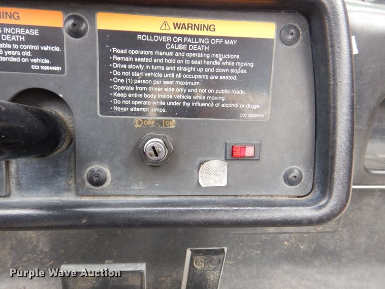 image for item MJ9914 2001 Club Car Carryall Turf 272  golf cart