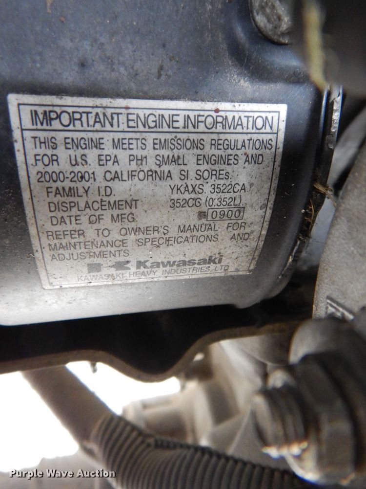 image for item MJ9914 2001 Club Car Carryall Turf 272  golf cart