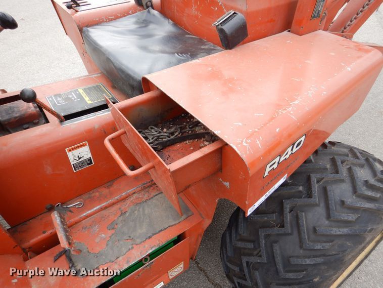 image for item MJ9918 1978 Ditch Witch R40  trencher