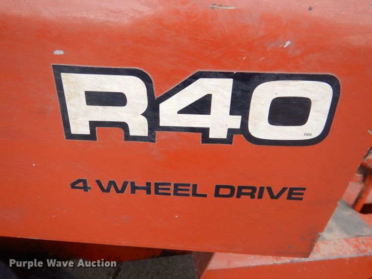 image for item MJ9918 1978 Ditch Witch R40  trencher