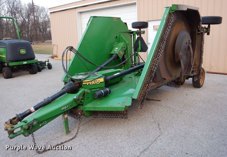 image for item MJ9922 2003 John Deere HX15  batwing rotary mower