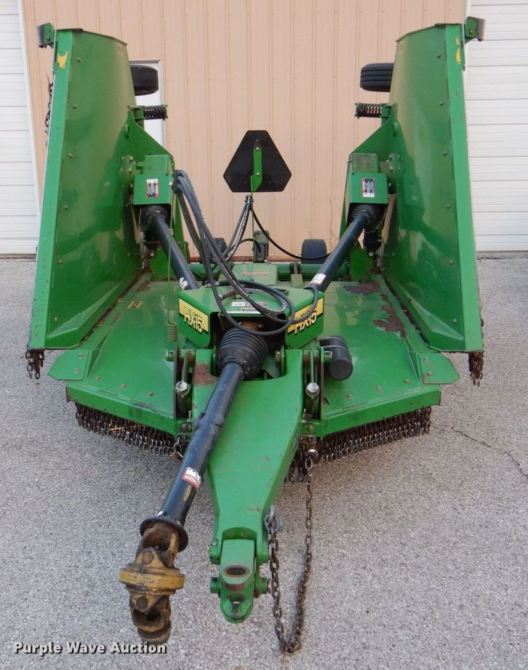 image for item MJ9922 2003 John Deere HX15  batwing rotary mower