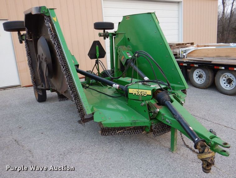 image for item MJ9922 2003 John Deere HX15  batwing rotary mower