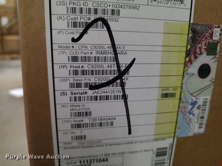 image for item MM9797 (9) Cisco C9200L ethernet switches