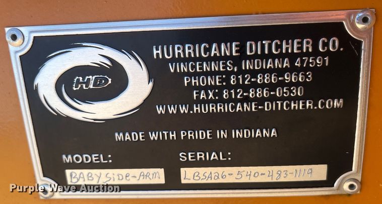 image for item MN9423 Hurricane  ditcher