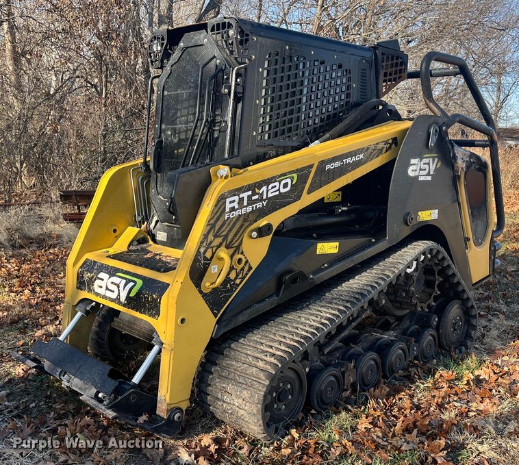 image for item MN9425 2018 ASV RT120 Posi Track  tracked skid steer loader