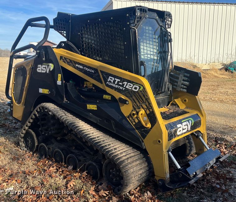 image for item MN9425 2018 ASV RT120 Posi Track  tracked skid steer loader