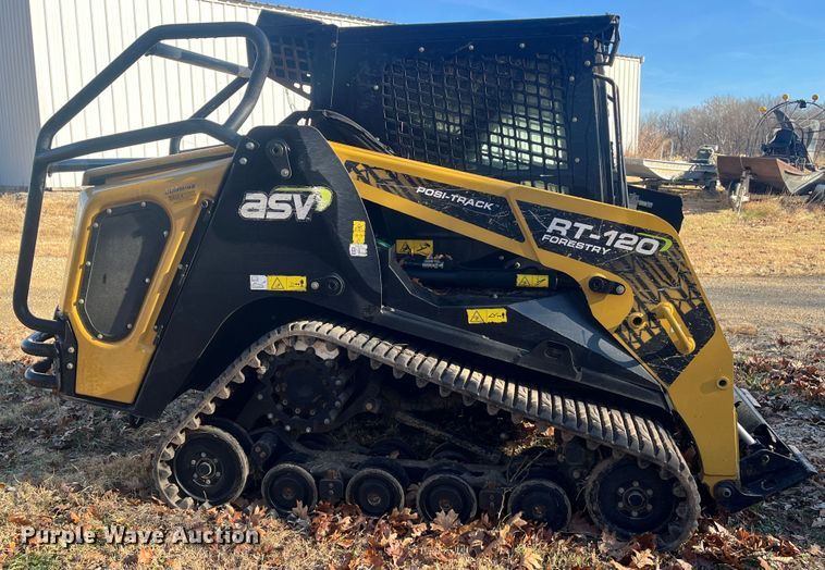 image for item MN9425 2018 ASV RT120 Posi Track  tracked skid steer loader