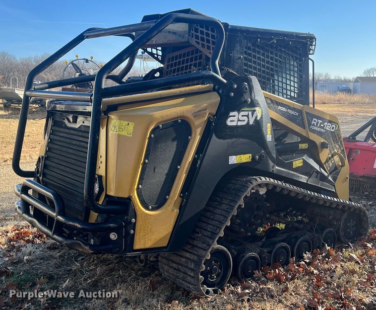 image for item MN9425 2018 ASV RT120 Posi Track  tracked skid steer loader