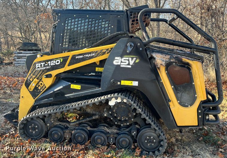 image for item MN9425 2018 ASV RT120 Posi Track  tracked skid steer loader