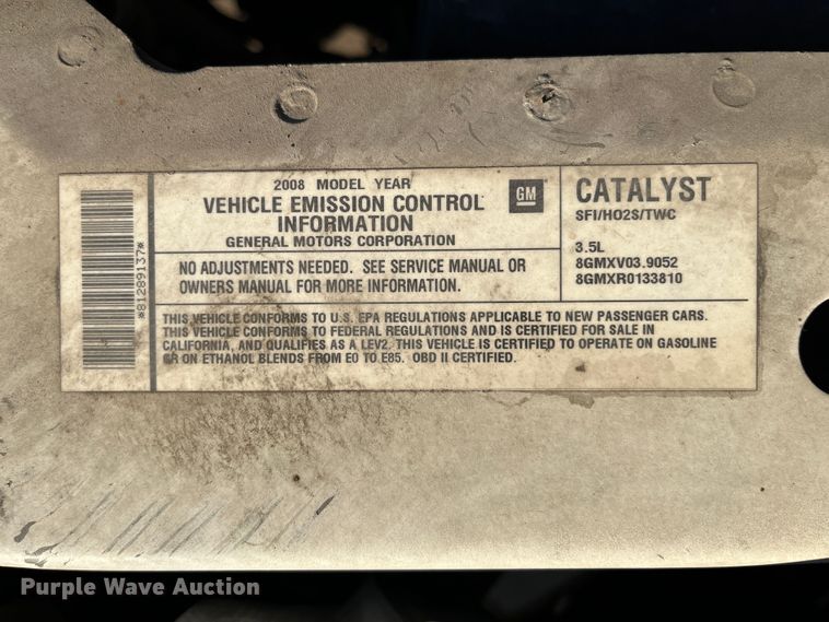 image for item MN9435 2008 Chevrolet Impala