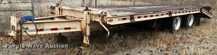 image for item MN9462 1980 Trail King  equipment trailer