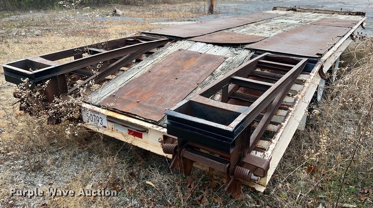 image for item MN9462 1980 Trail King  equipment trailer