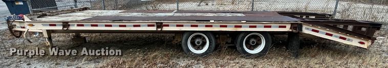 image for item MN9462 1980 Trail King  equipment trailer