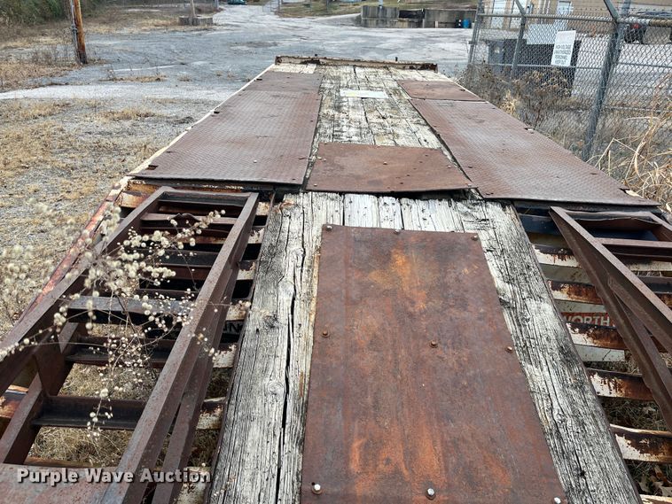 image for item MN9462 1980 Trail King  equipment trailer