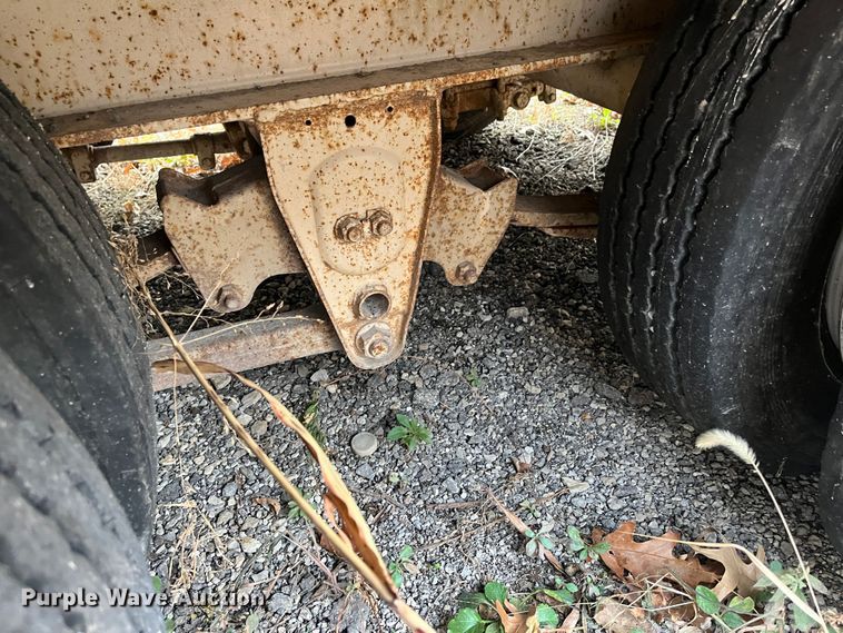 image for item MN9462 1980 Trail King  equipment trailer