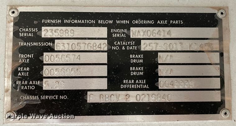 image for item MR9485 2006 Blue Bird  school bus