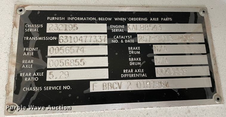 image for item MR9486 2006 Blue Bird  school bus