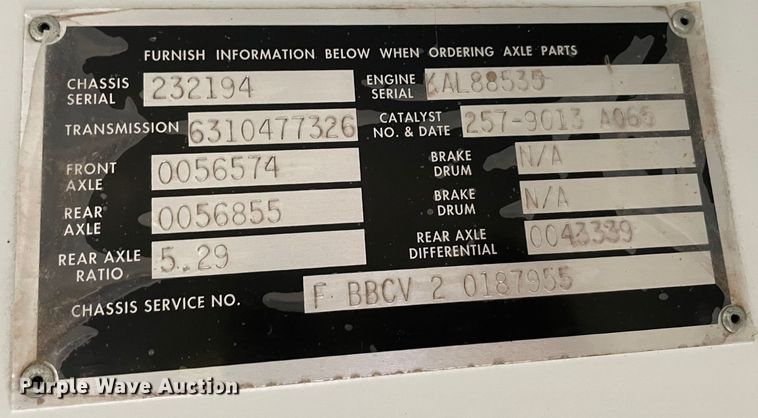 image for item MR9489 2006 Blue Bird  school bus