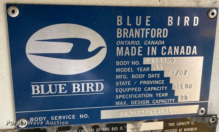 image for item MR9494 2007 Ford E450 Super Duty  school bus