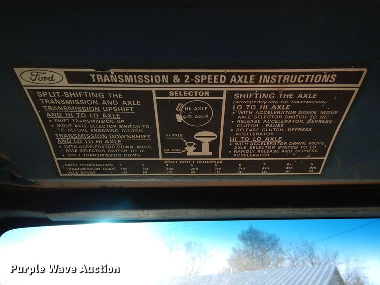 image for item MT9828 Ford  dump truck