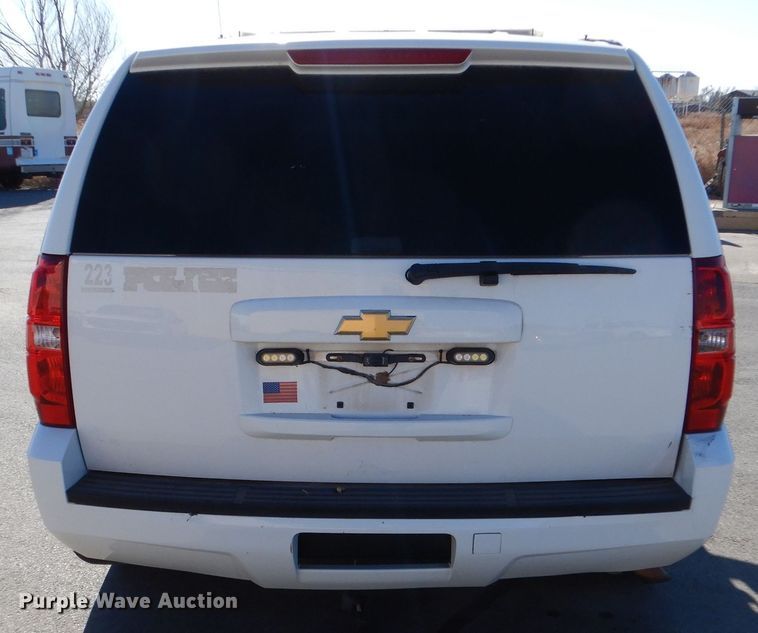 image for item MT9917 2012 Chevrolet Tahoe Police  SUV
