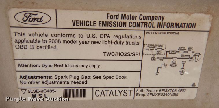 image for item MT9930 2005 Ford F150  SuperCab pickup truck