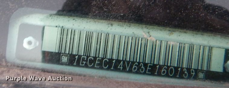 image for item MT9935 2003 Chevrolet Silverado 1500  pickup truck