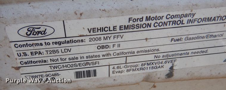 image for item MT9946 2008 Ford Crown Victoria Police Interceptor