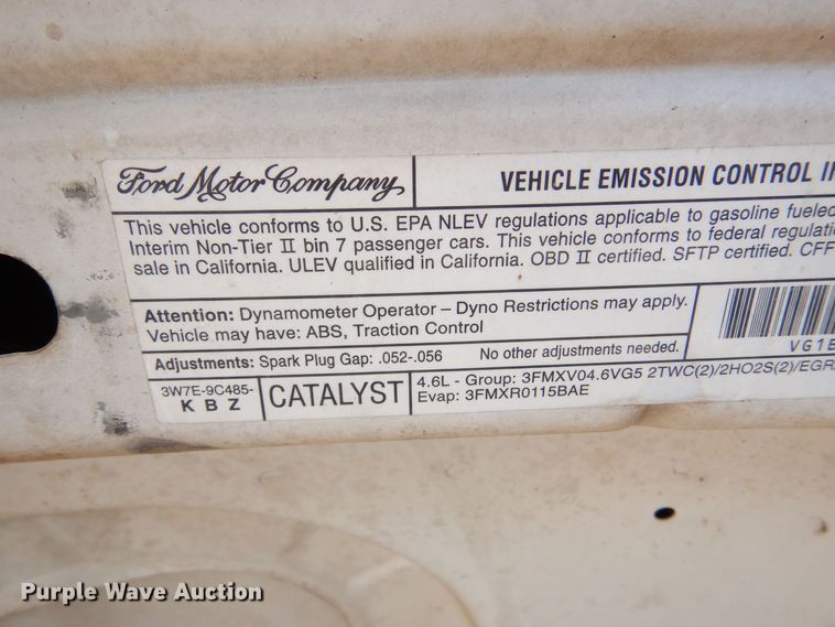 image for item MT9949 2006 Ford Crown Victoria Police Interceptor