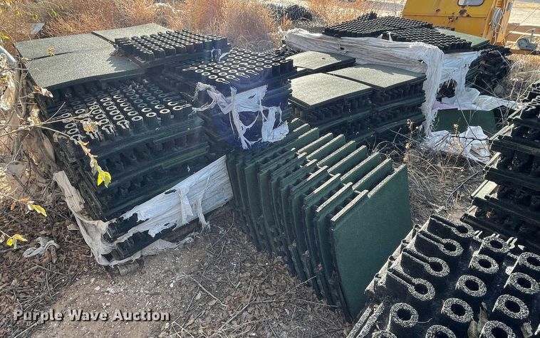 image for item MT9965 Approximately 500 inter-locking rubber playground mats