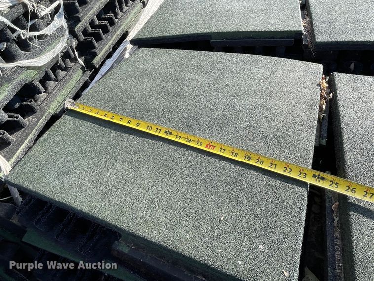 image for item MT9965 Approximately 500 inter-locking rubber playground mats