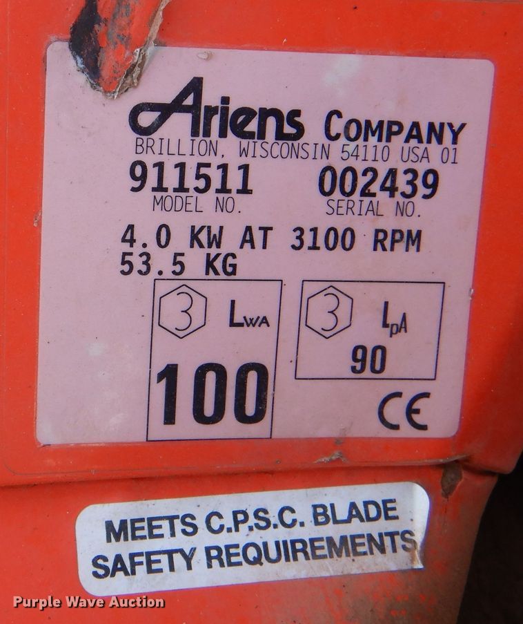 image for item MT9968 Lawn and garden equipment