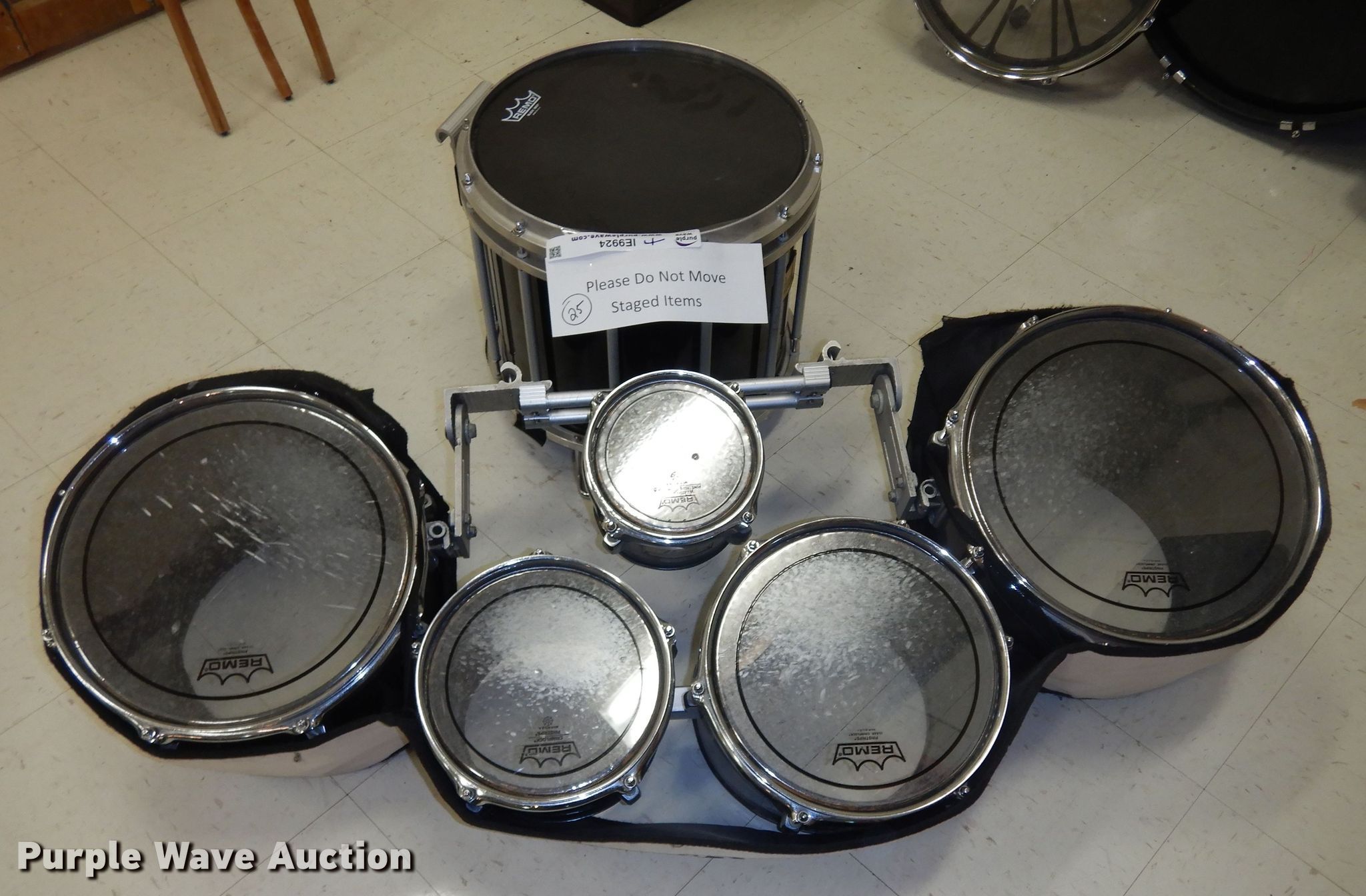 (2) Pearl marching band drums in Overland Park, KS Item IE9924 sold