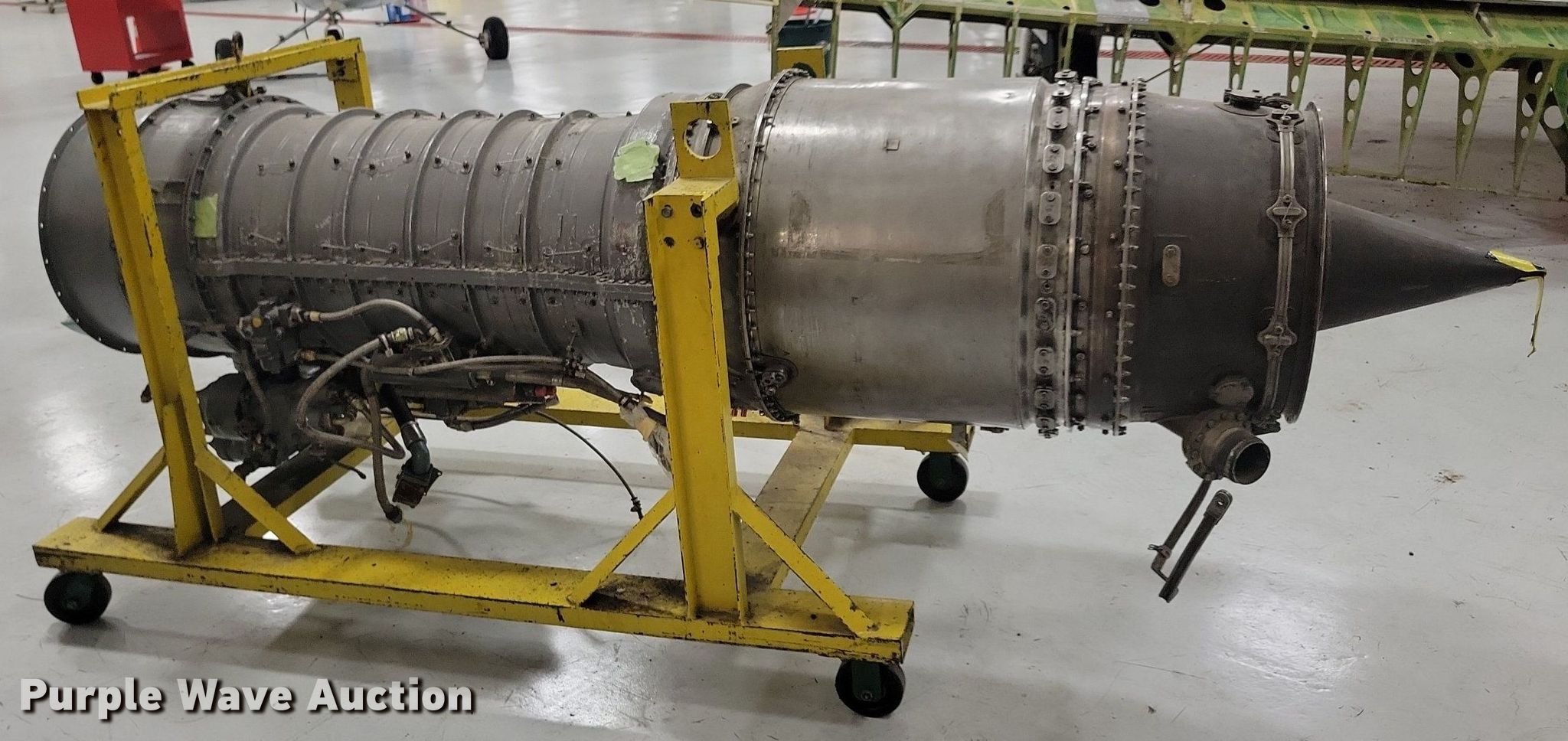 Westinghouse J34 engine in Ottumwa, IA Item KW9667 sold Purple Wave