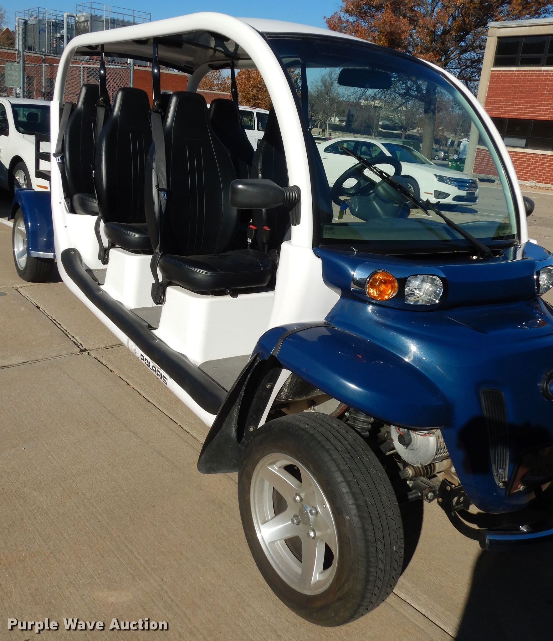 2014 Polaris Gem e6 utility vehicle in Emporia, KS Item LG9977 sold