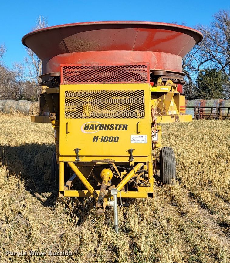 image for item DH1754 HayBuster Big Bite H1000  bale processor
