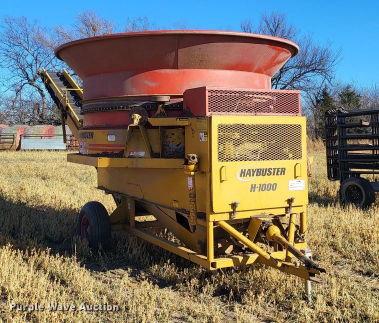 image for item DH1754 HayBuster Big Bite H1000  bale processor